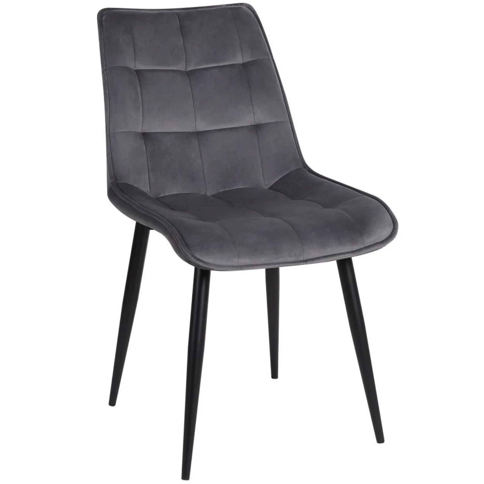 Scaun BERLIN OCN-28542, gri inchis/negru