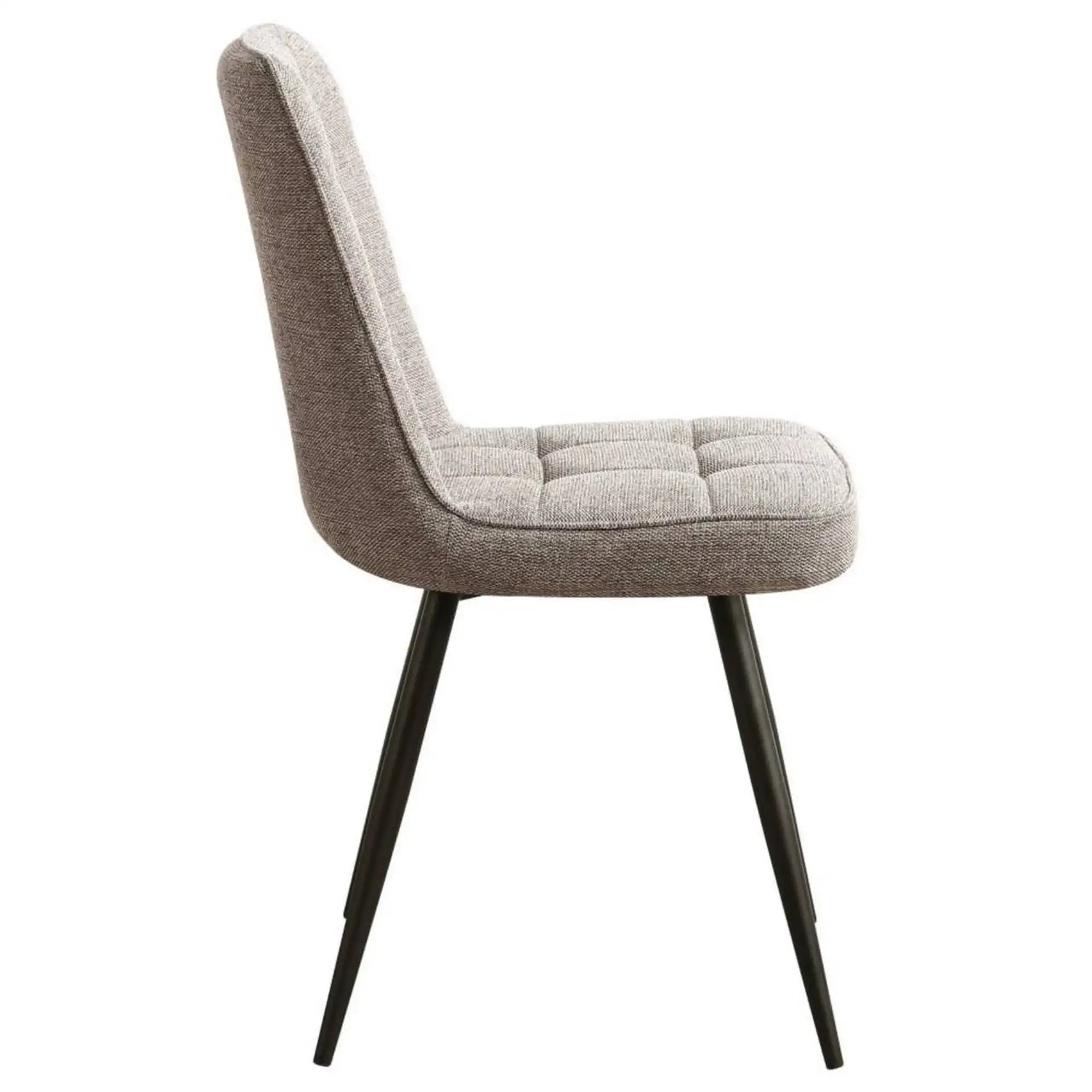 Scaun BERLIN OCN-28543, bej inchis/negru