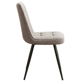 Scaun BERLIN OCN-28241, bej inchis/negru