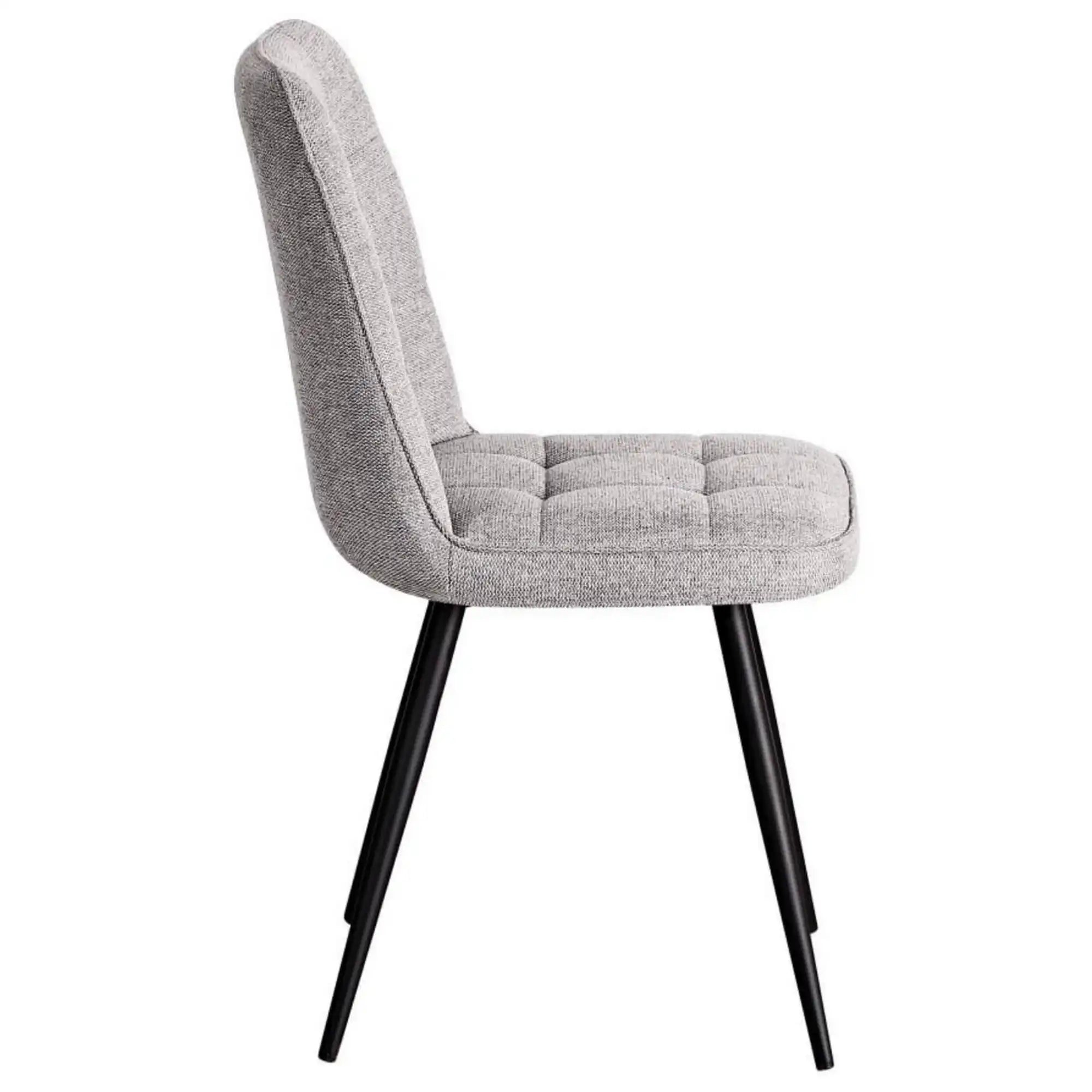 Scaun BERLIN OCN-28544, gri deschis/negru