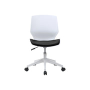 Scaun birou BERGEN OCN-28525, alb/negru