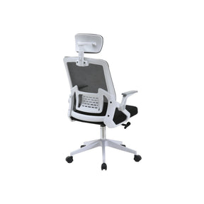 Scaun birou BERGEN OCN-28548, negru/alb