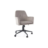 Scaun birou DETROIT OCN-38406, bej inchis/negru