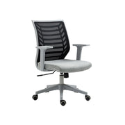 Scaun birou DETROIT OCN-38409, gri/negru