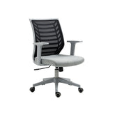 Scaun birou DETROIT OCN-38409, gri/negru
