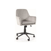 Scaun birou DETROIT OCN-38413, gri deschis