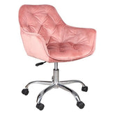 Scaun birou DETROIT OCN-38415, roz antic