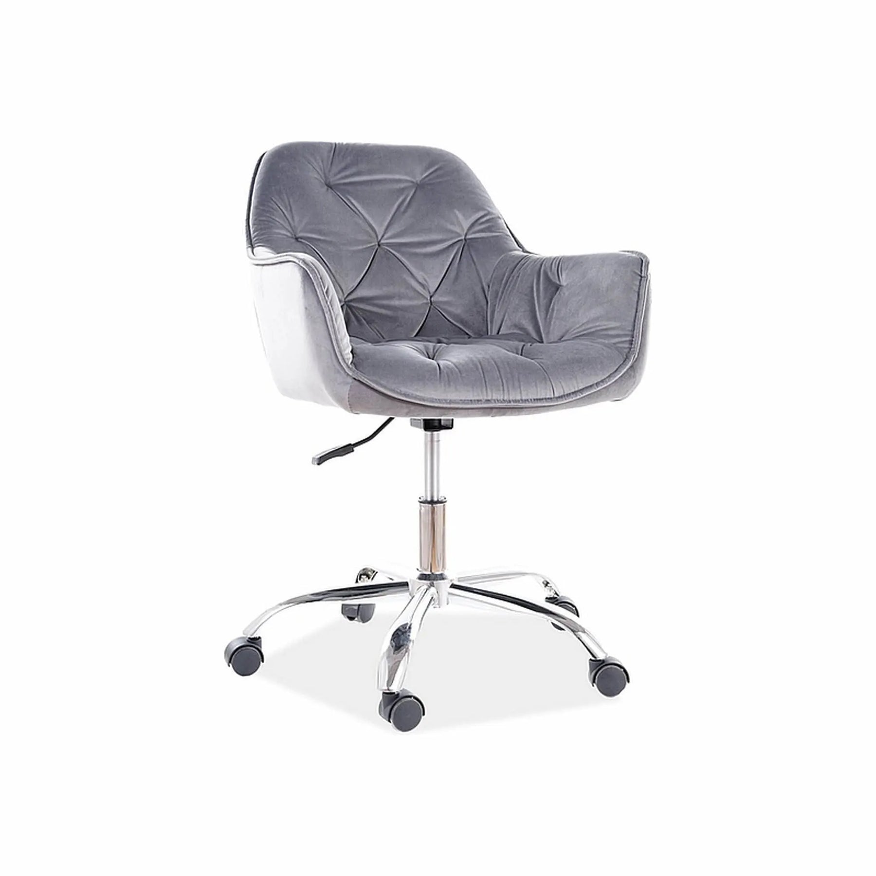 Scaun birou DETROIT OCN-38416, gri/crom