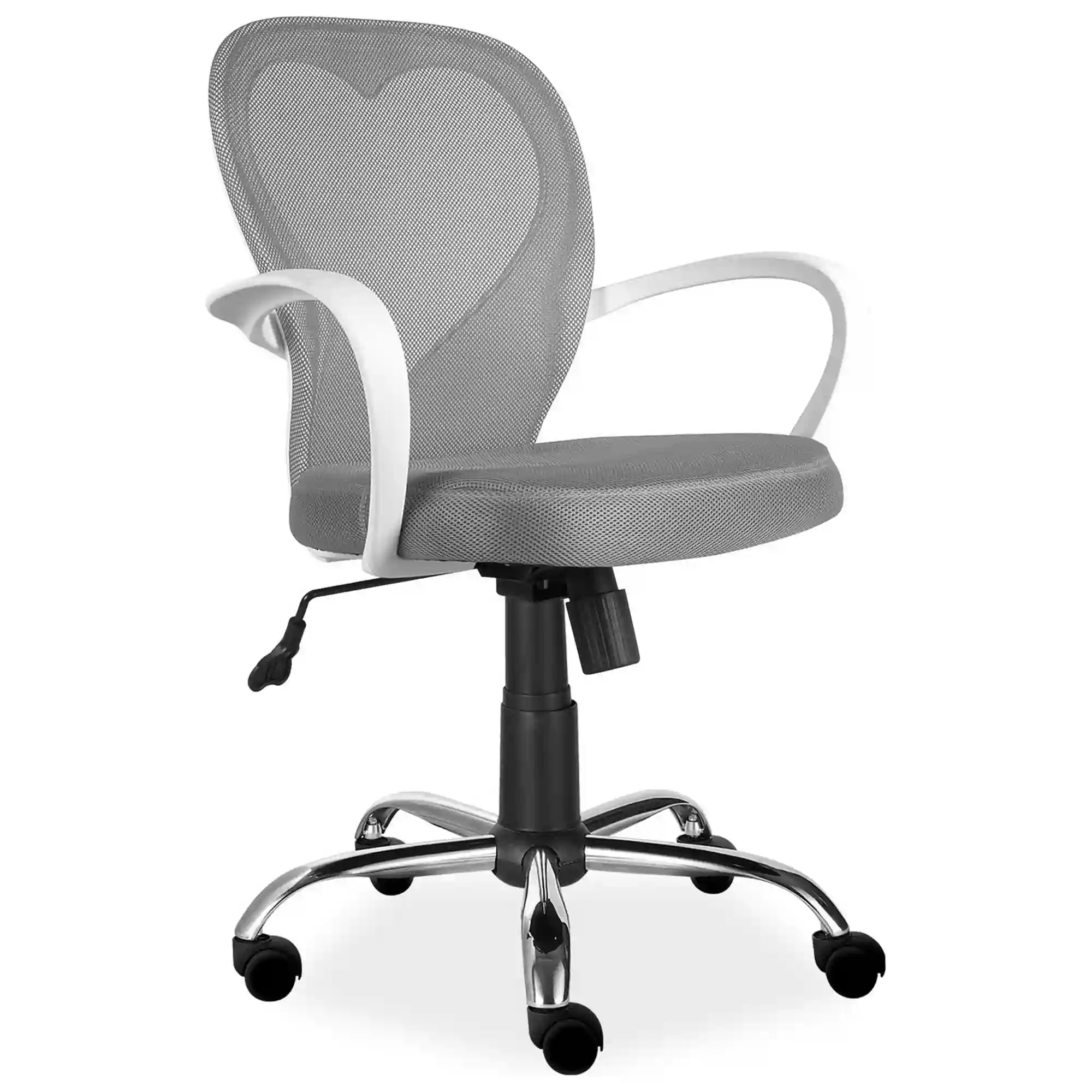 Scaun birou DETROIT OCN-38424, gri/alb/negru