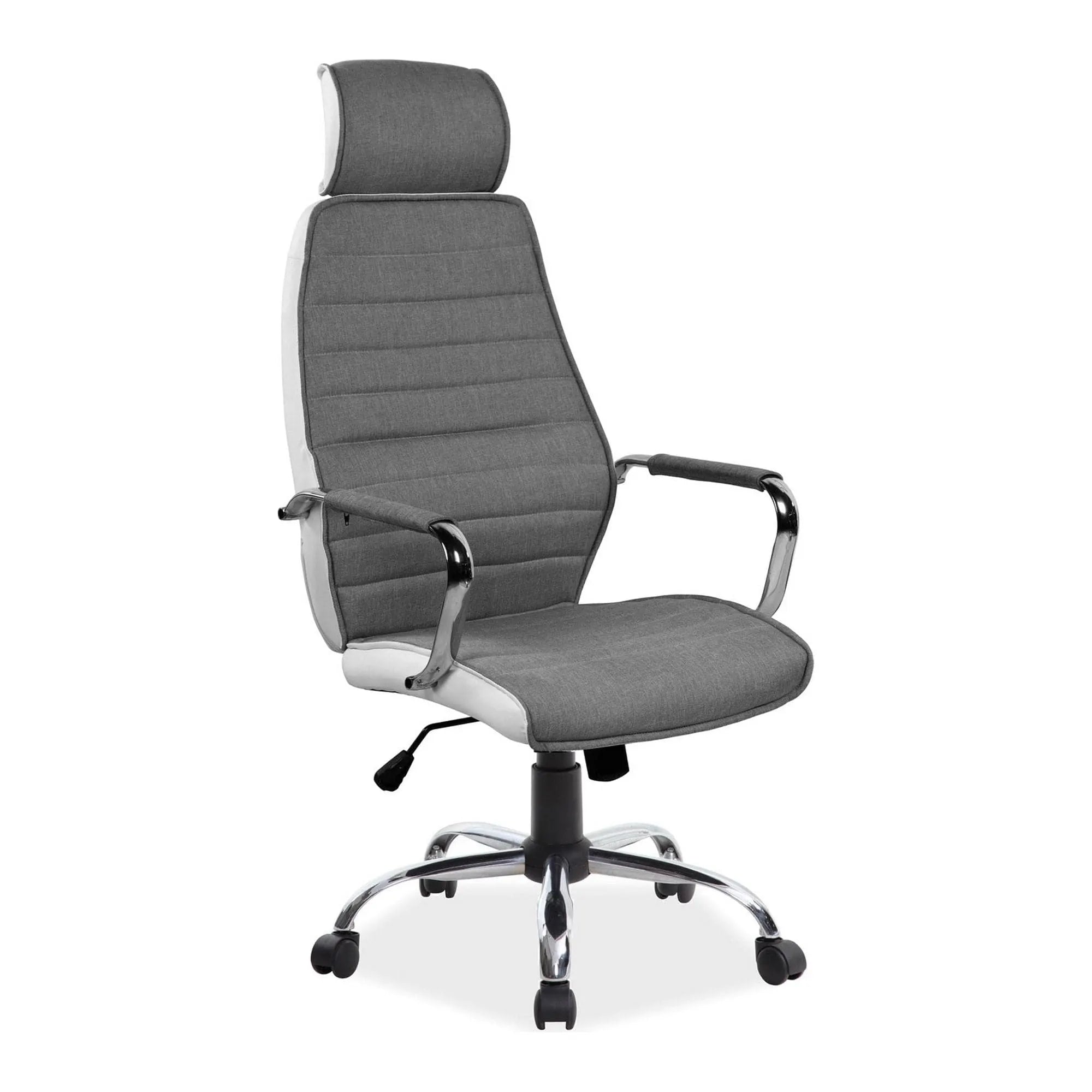 Scaun birou DETROIT OCN-38428, gri/alb