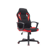 Scaun birou DETROIT OCN-38458, negru/rosu