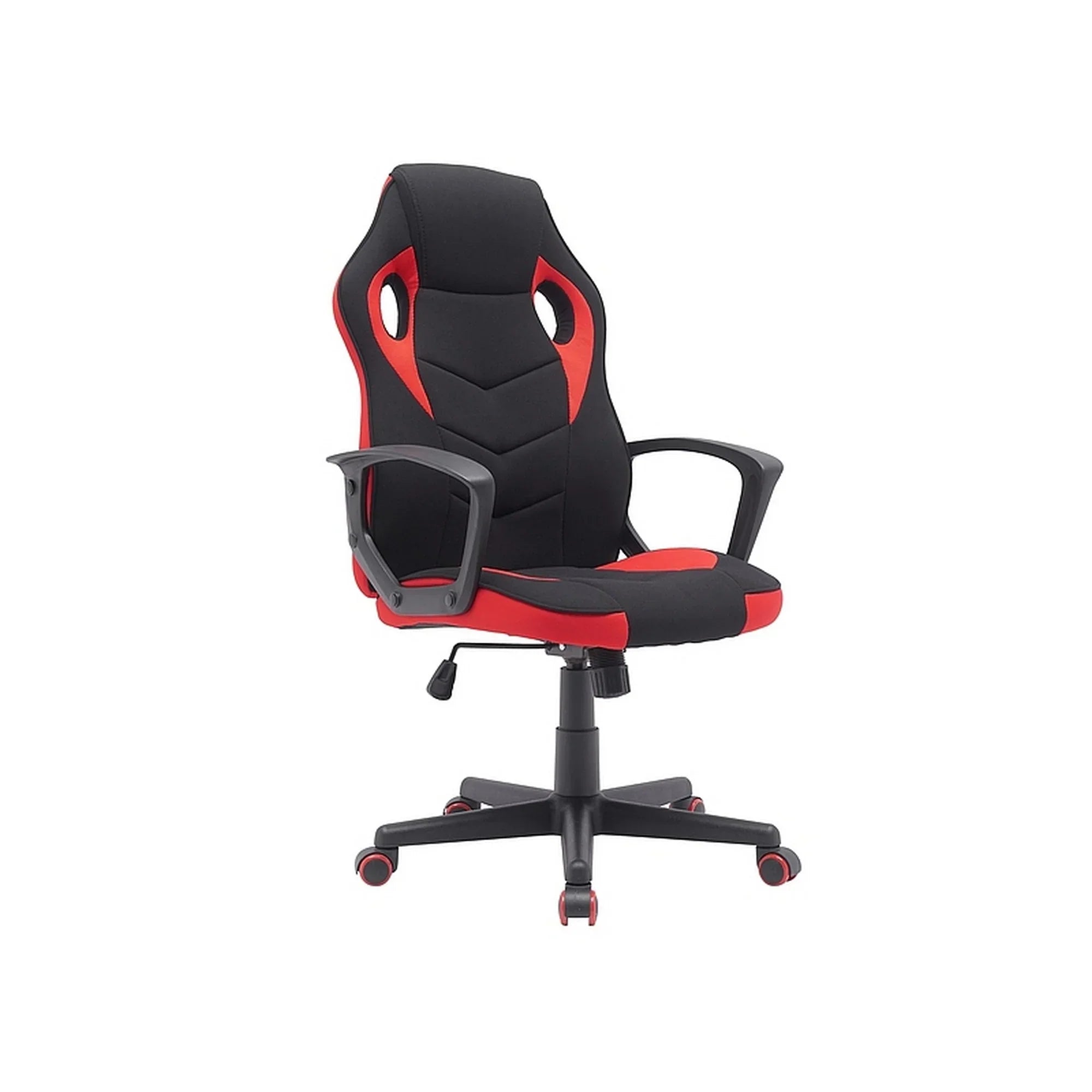 Scaun birou DETROIT OCN-38458, negru/rosu