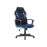 Scaun birou DETROIT OCN-38459, negru/albastru