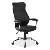 Scaun birou DETROIT OCN-38470, negru/crom
