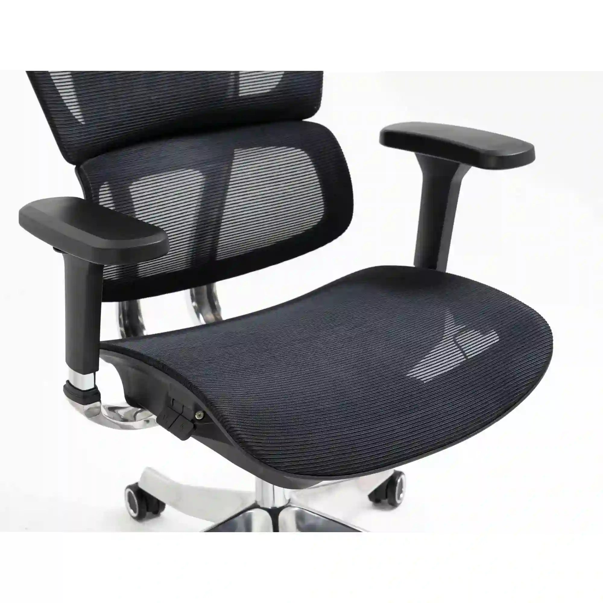 Scaun birou DETROIT OCN-38513, negru/crom