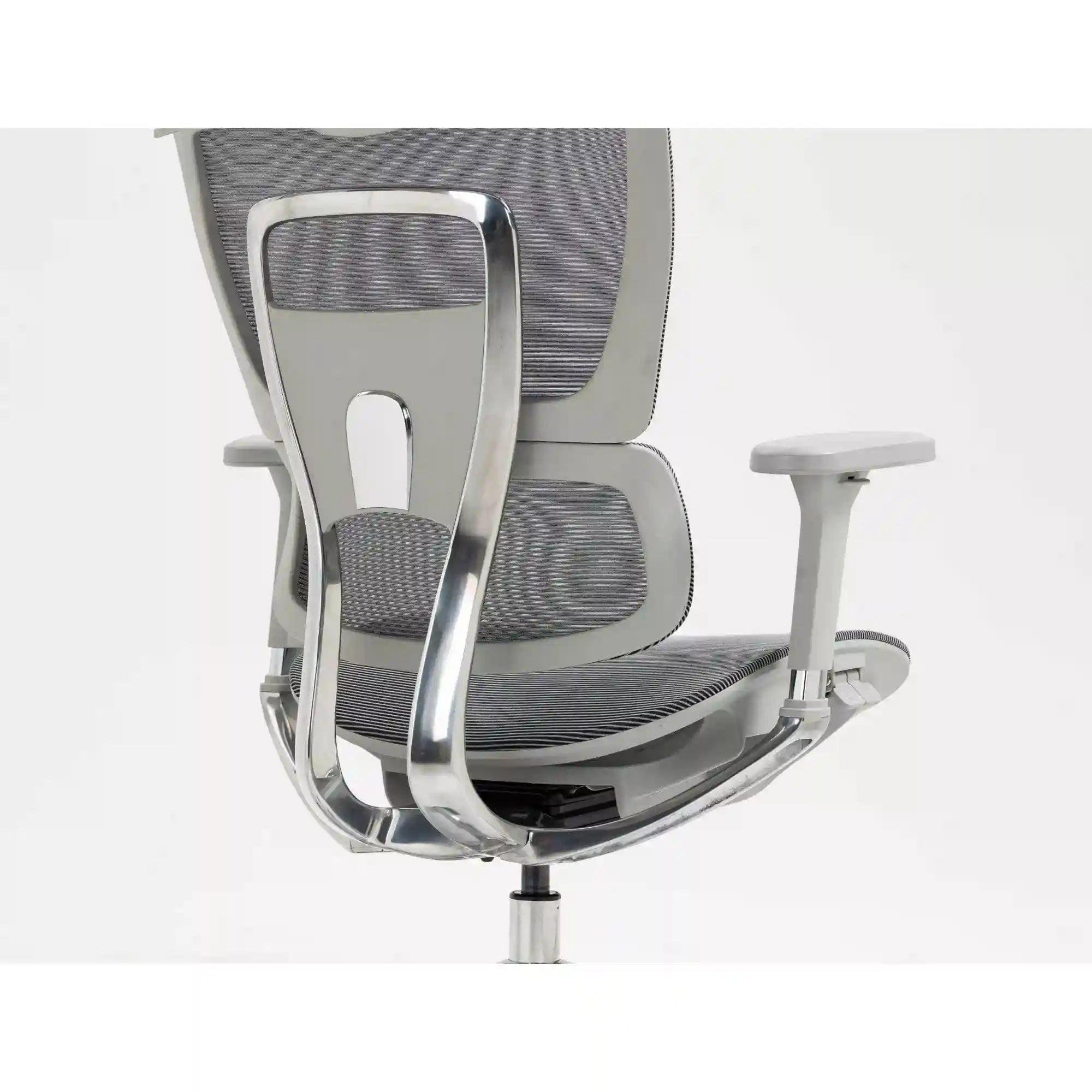 Scaun birou DETROIT OCN-38514, gri/crom