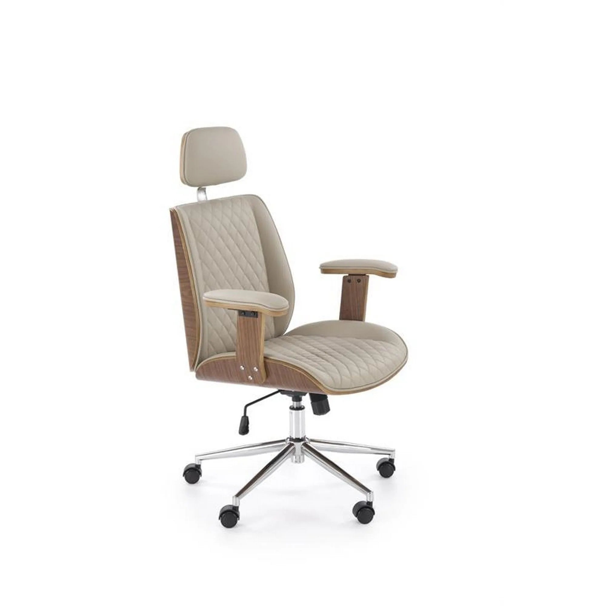 Scaun birou HOUSTON OCN-35920, nuc/bej