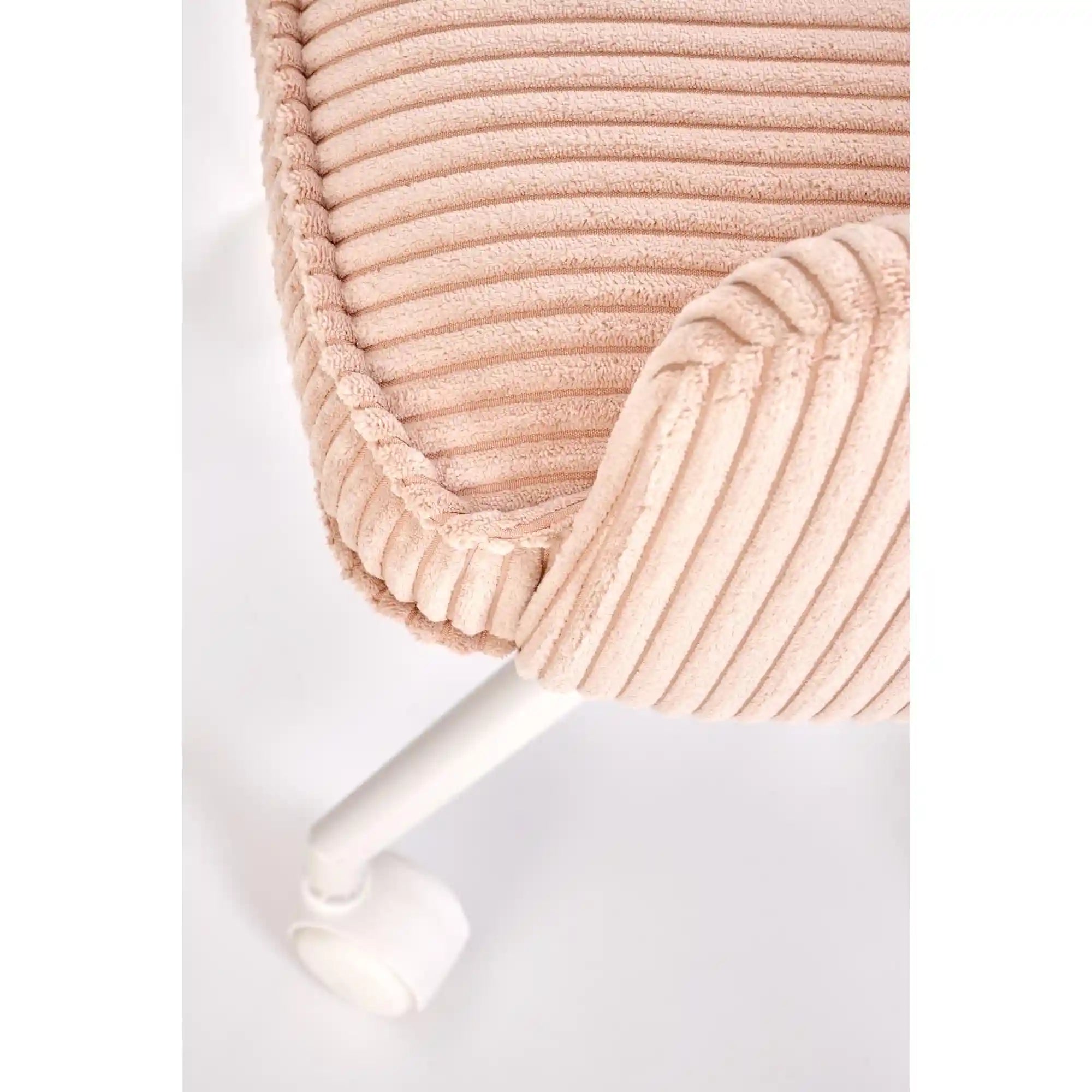 Scaun birou HOUSTON OCN-35921, roz deschis/alb