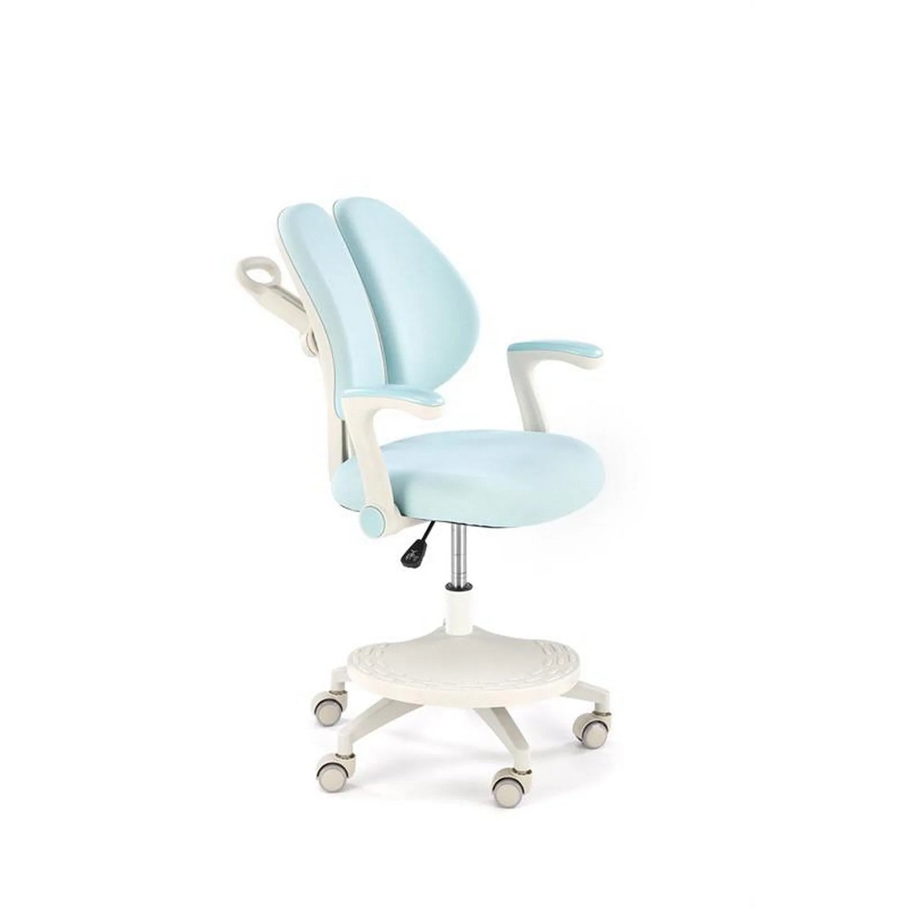 Scaun birou HOUSTON OCN-35923, albastru deschis/bej