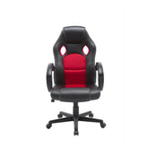 Scaun birou HOUSTON OCN-35926, negru/rosu