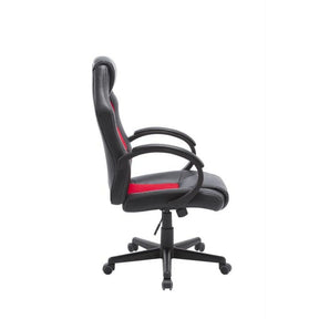 Scaun birou HOUSTON OCN-35926, negru/rosu
