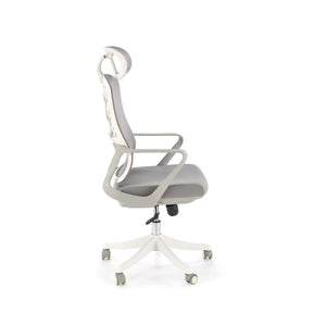Scaun birou HOUSTON OCN-35929, gri/alb