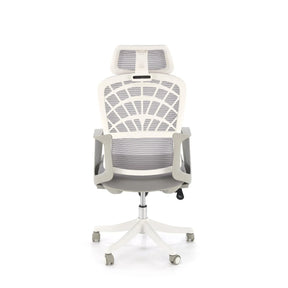 Scaun birou HOUSTON OCN-35929, gri/alb