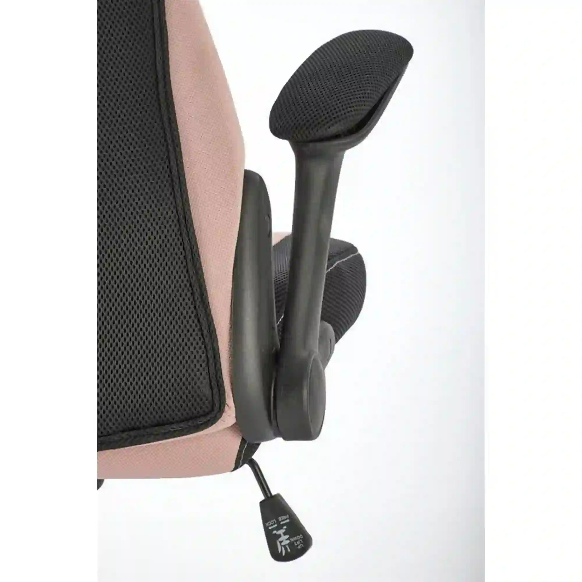 Scaun birou HOUSTON OCN-35949, roz/negru