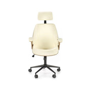 Scaun birou HOUSTON OCN-35950, crem/nuc