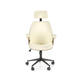 Scaun birou HOUSTON OCN-35950, crem/nuc