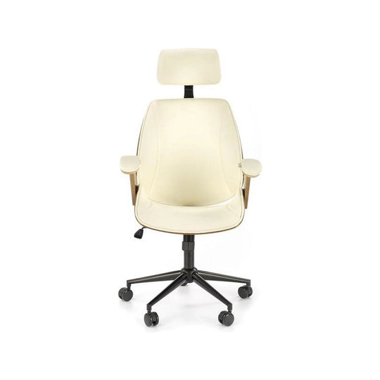 Scaun birou HOUSTON OCN-35950, crem/nuc