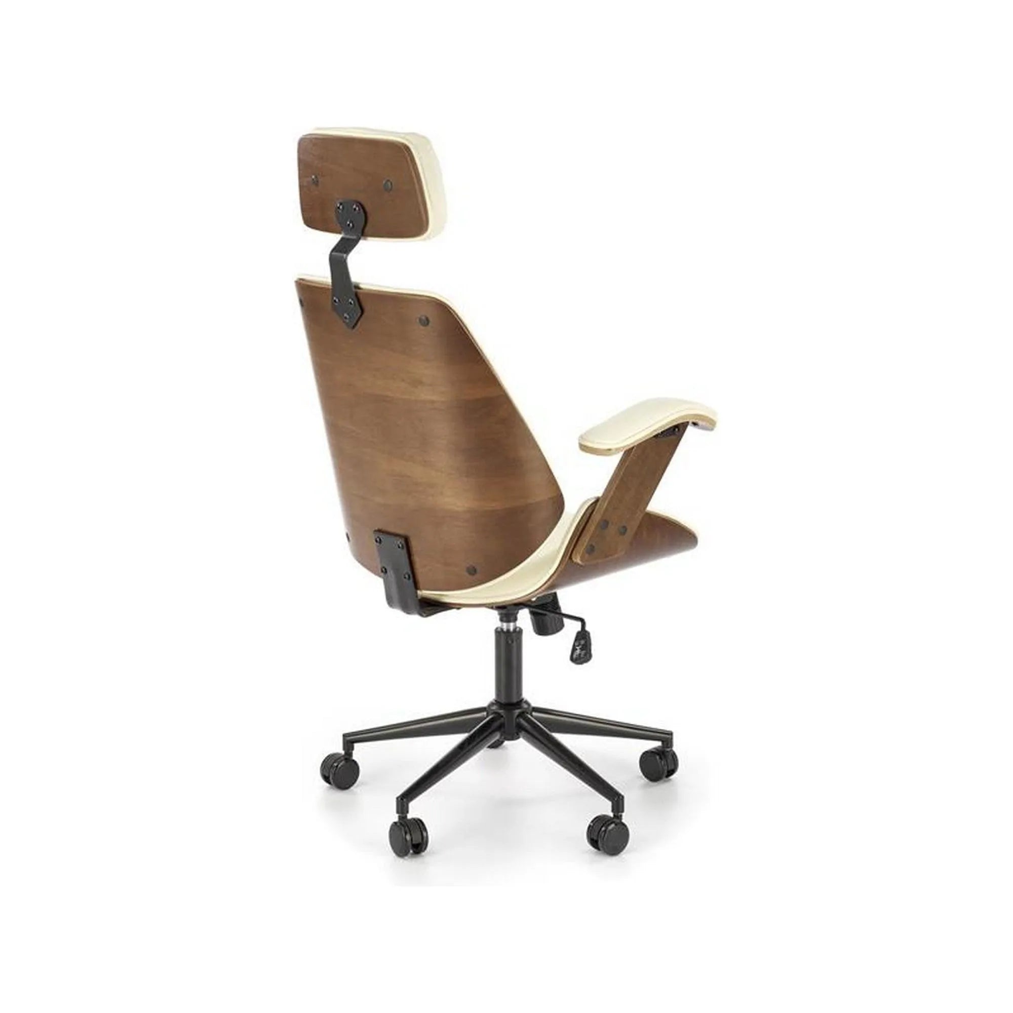 Scaun birou HOUSTON OCN-35950, crem/nuc