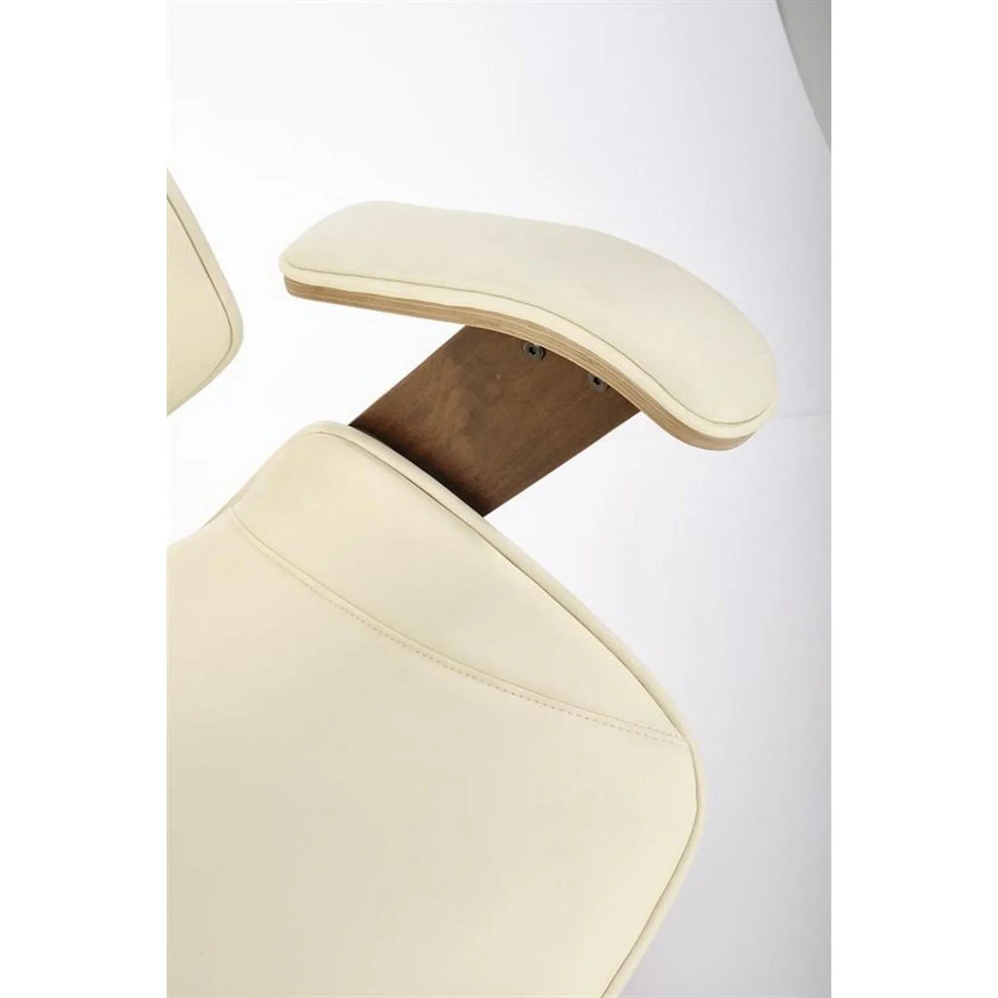 Scaun birou HOUSTON OCN-35950, crem/nuc