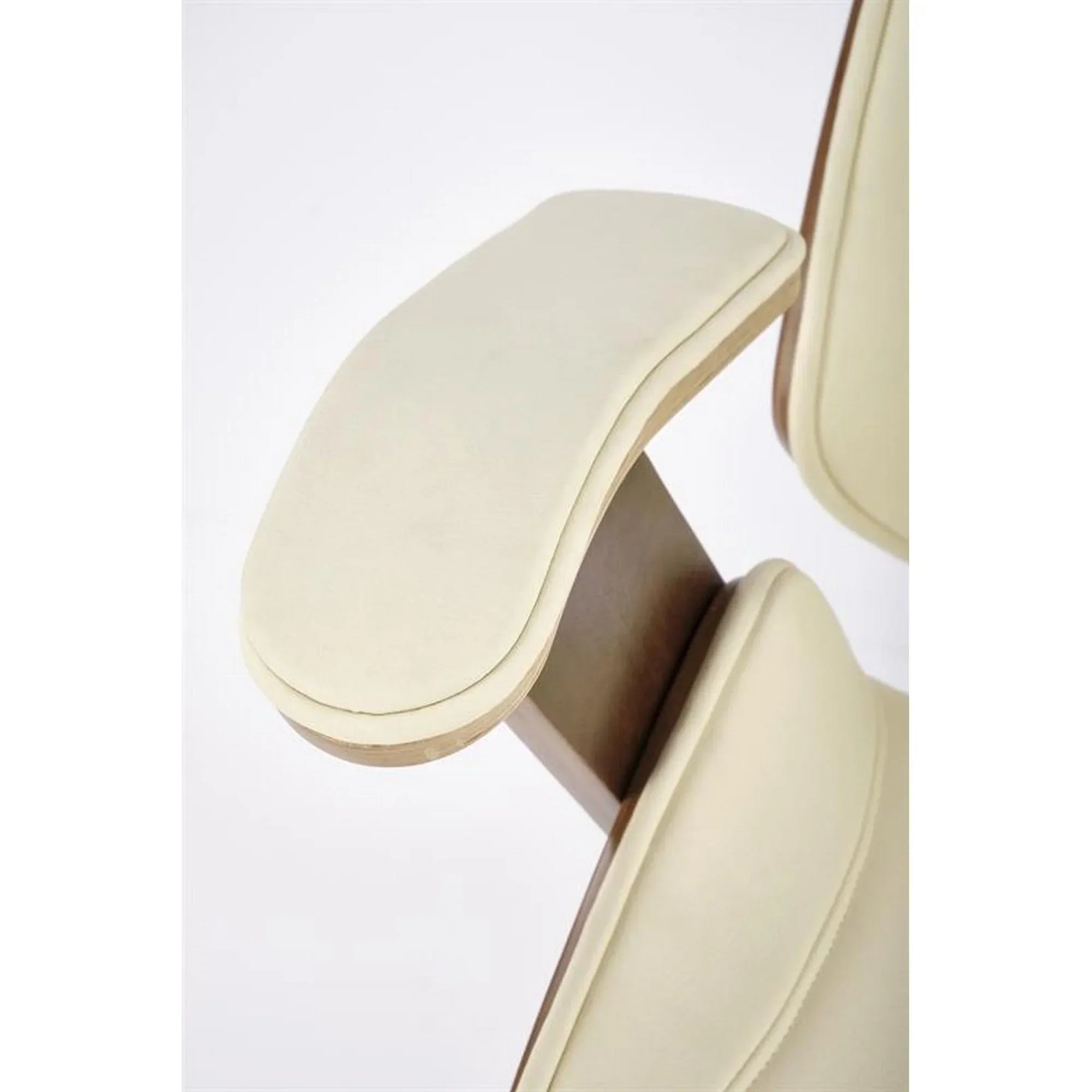 Scaun birou HOUSTON OCN-35950, crem/nuc