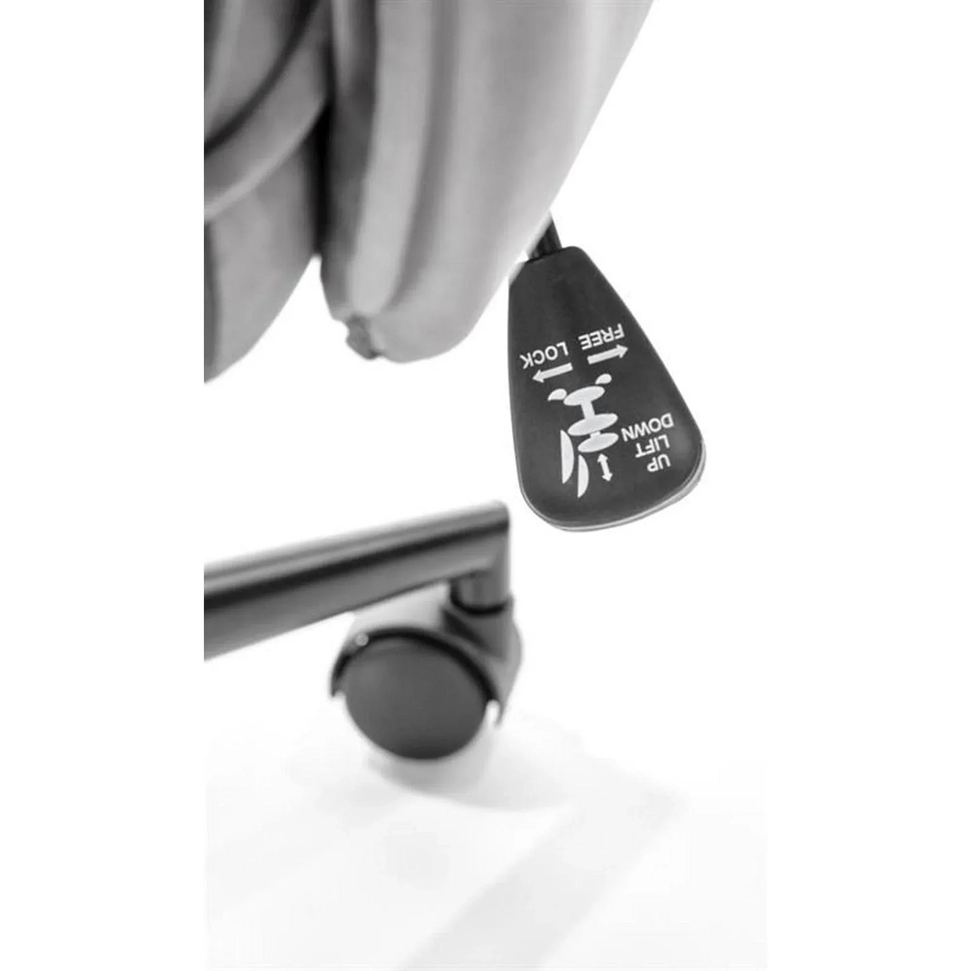 Scaun birou HOUSTON OCN-35955, gri/negru