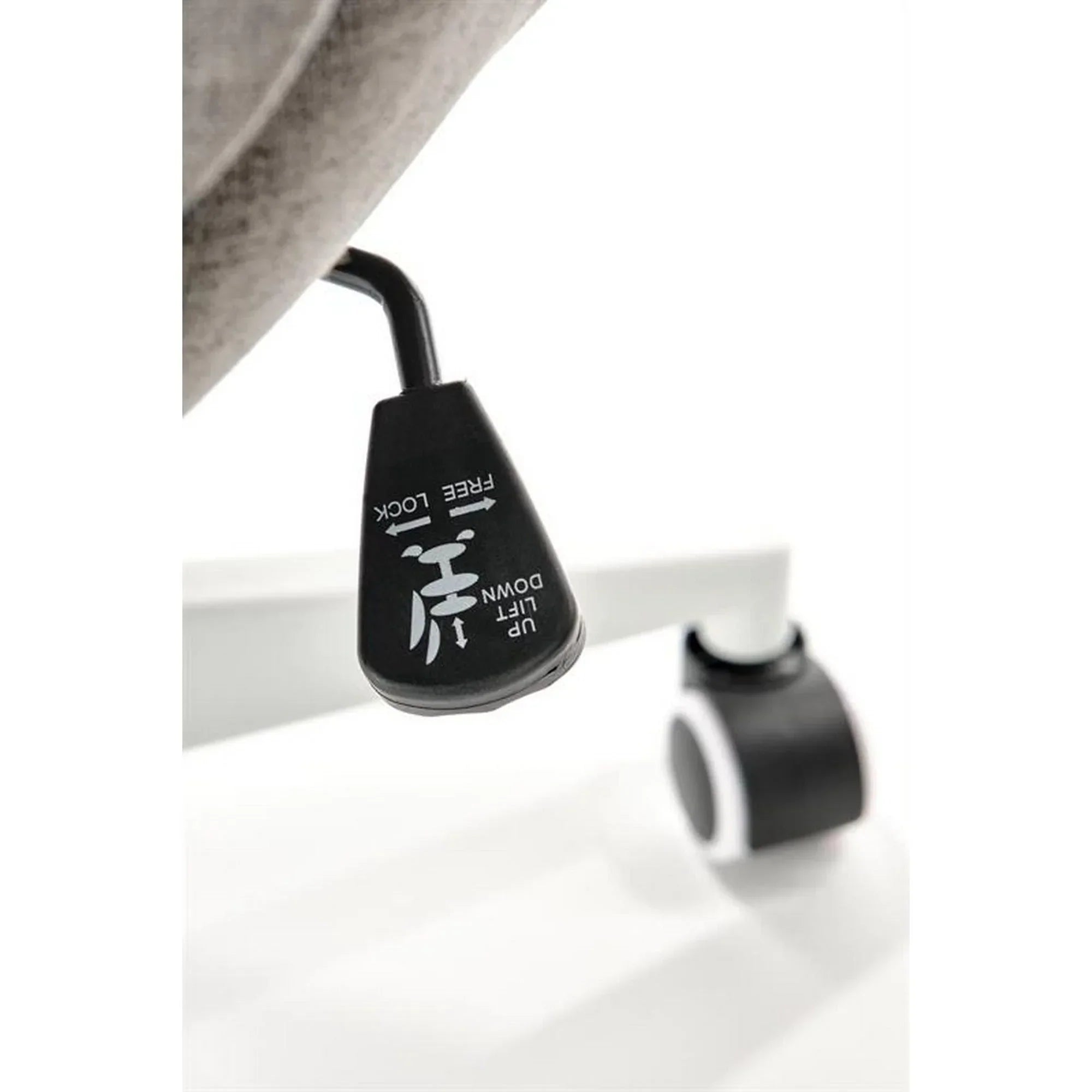 Scaun birou HOUSTON OCN-35956, gri/alb