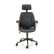 Scaun birou HOUSTON OCN-35957, negru/nuc