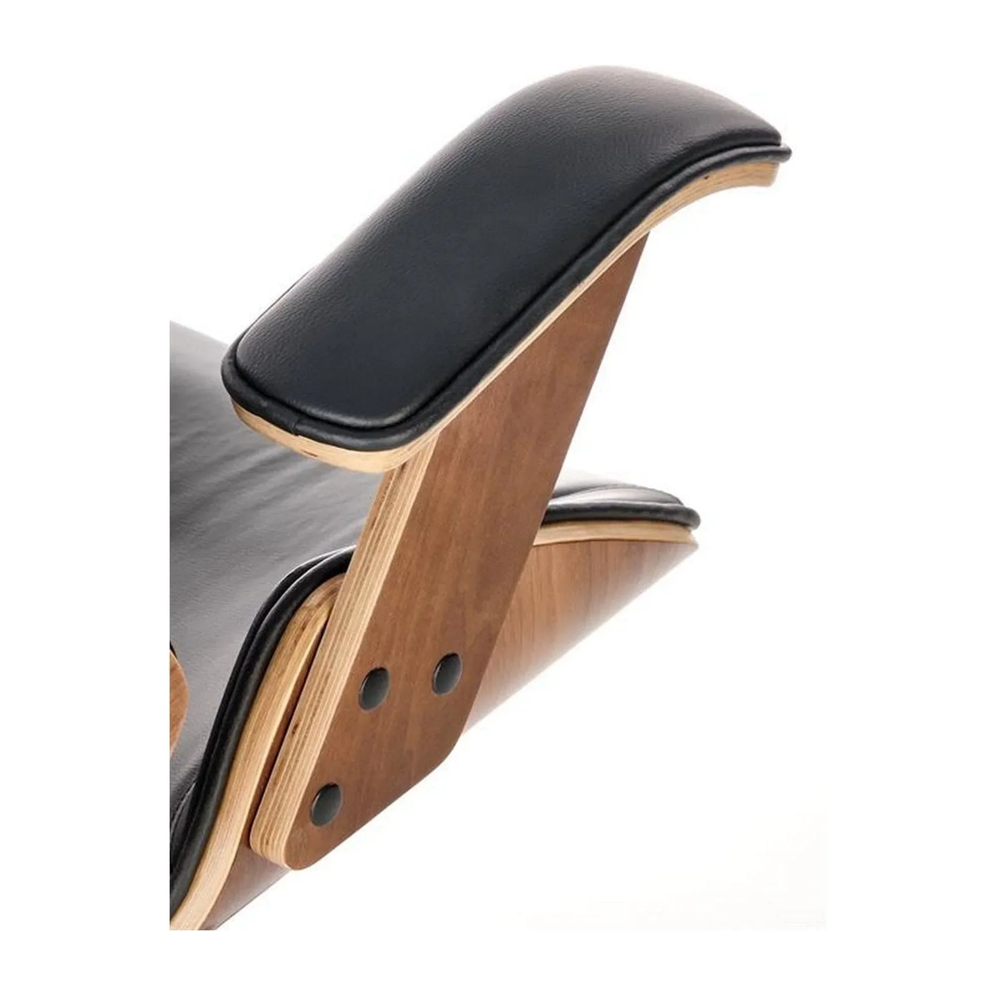 Scaun birou HOUSTON OCN-35957, negru/nuc