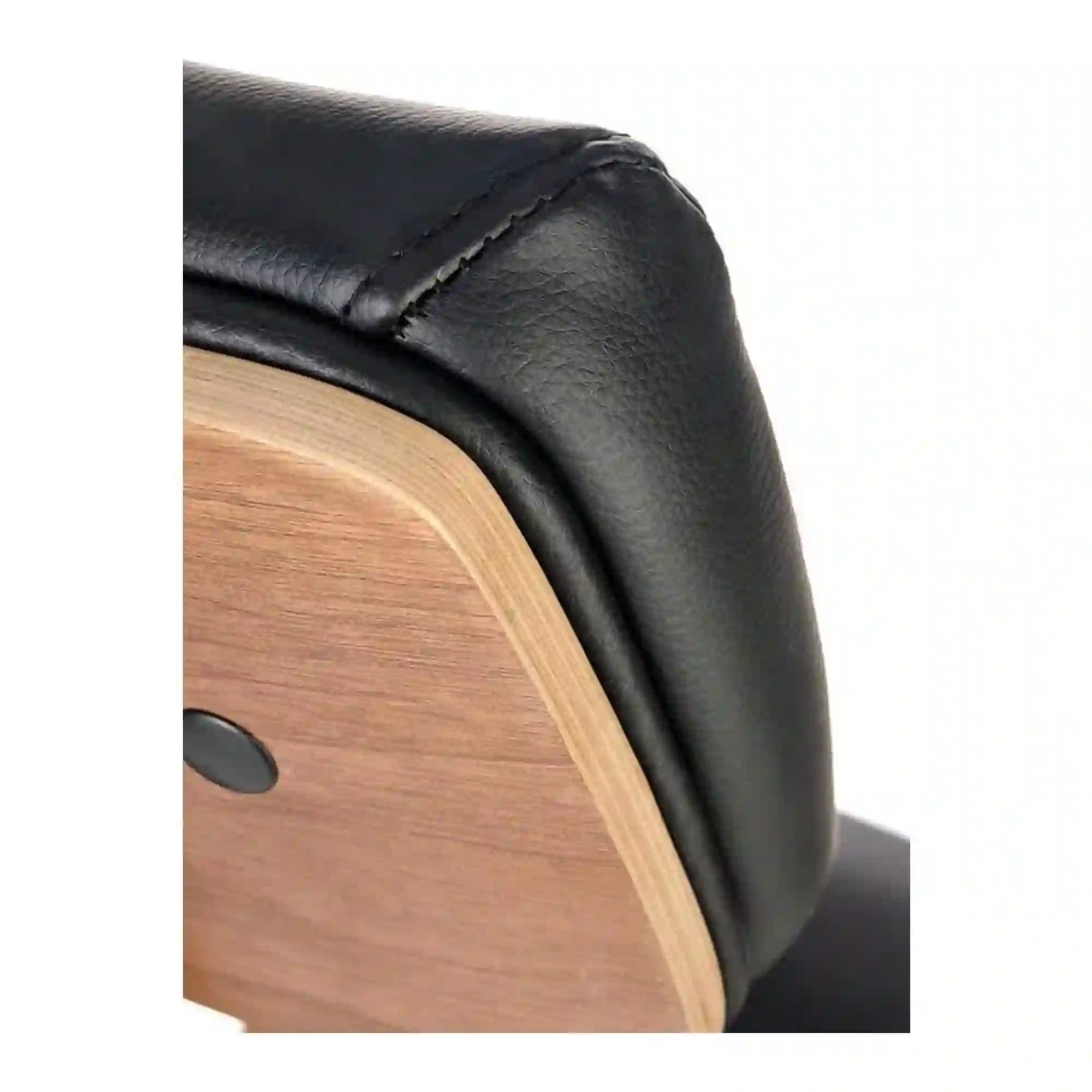 Scaun birou HOUSTON OCN-35957, negru/nuc