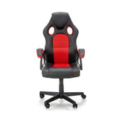 Scaun birou HOUSTON OCN-35959, negru/rosu