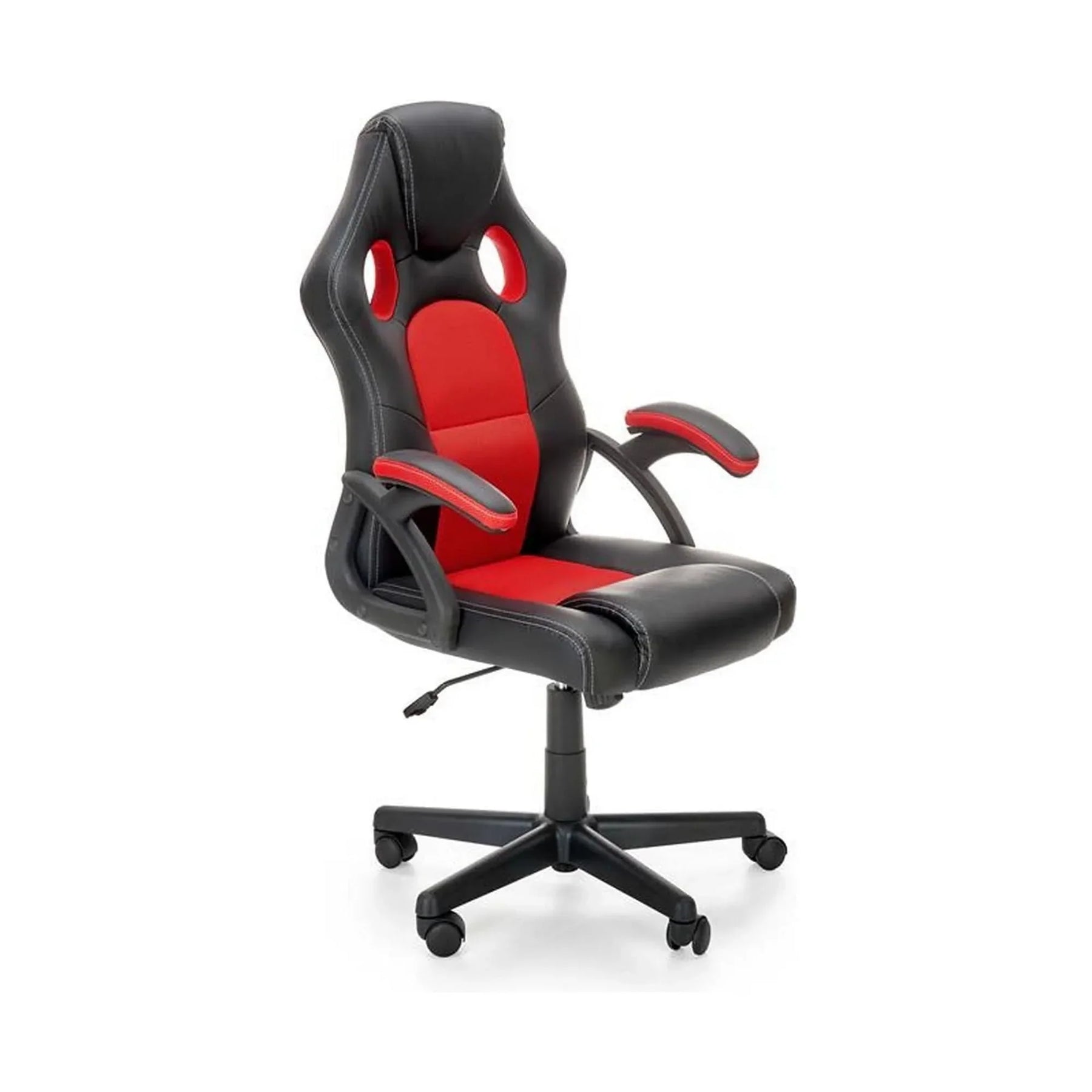 Scaun birou HOUSTON OCN-35959, negru/rosu