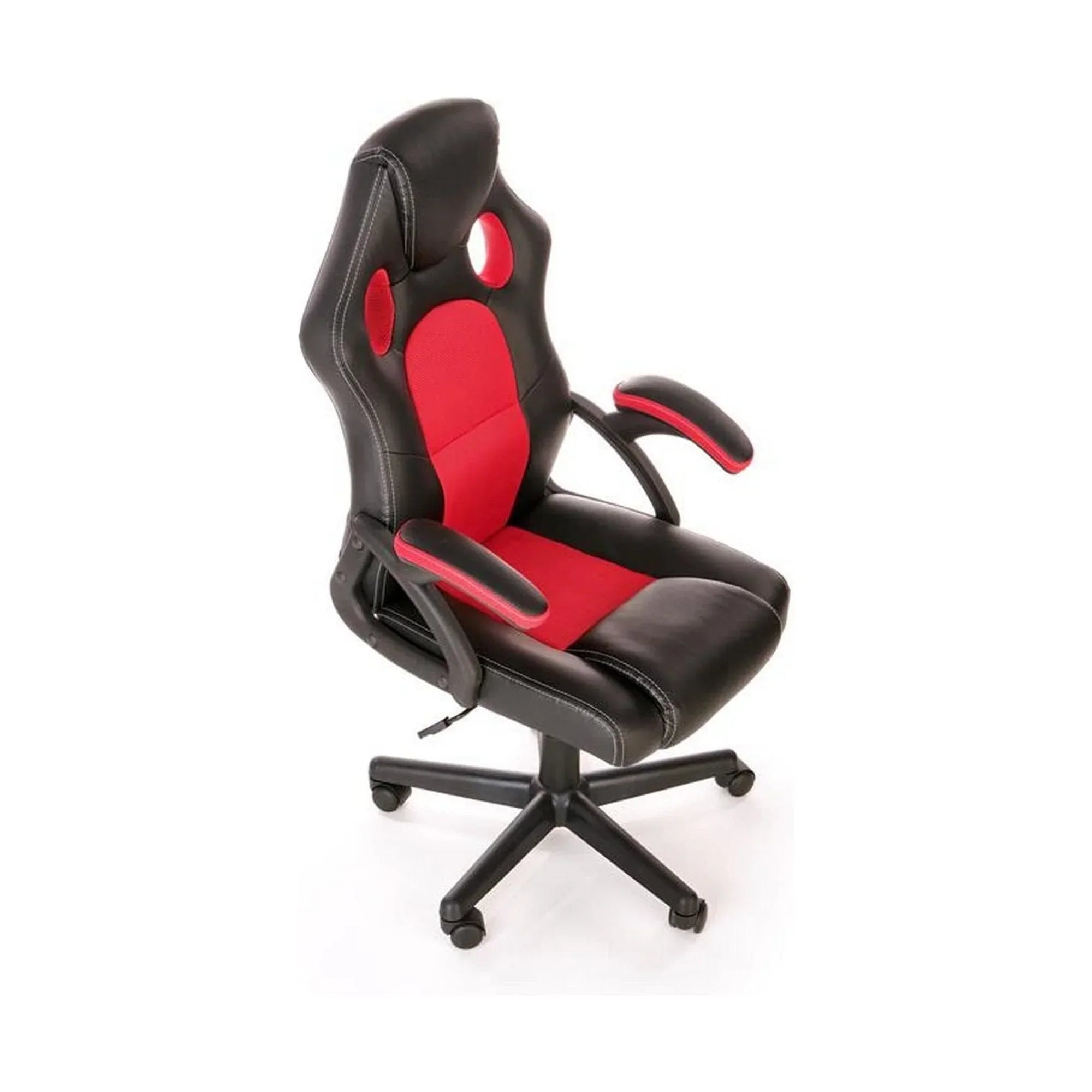 Scaun birou HOUSTON OCN-35959, negru/rosu