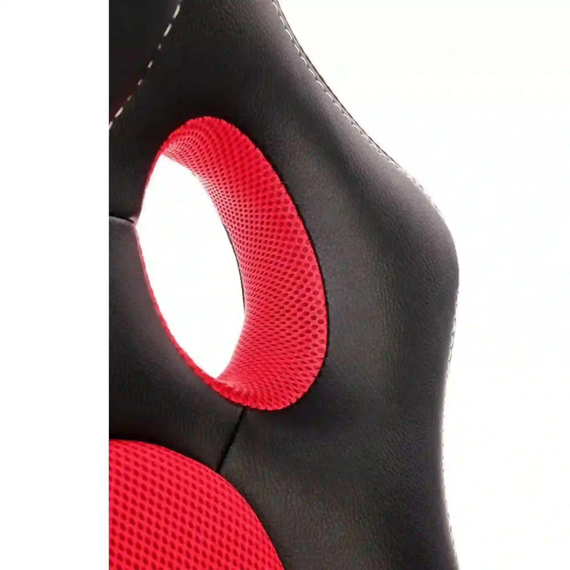 Scaun birou HOUSTON OCN-35959, negru/rosu