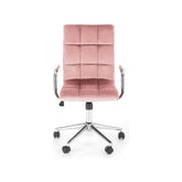 Scaun birou HOUSTON OCN-35962, roz/crom