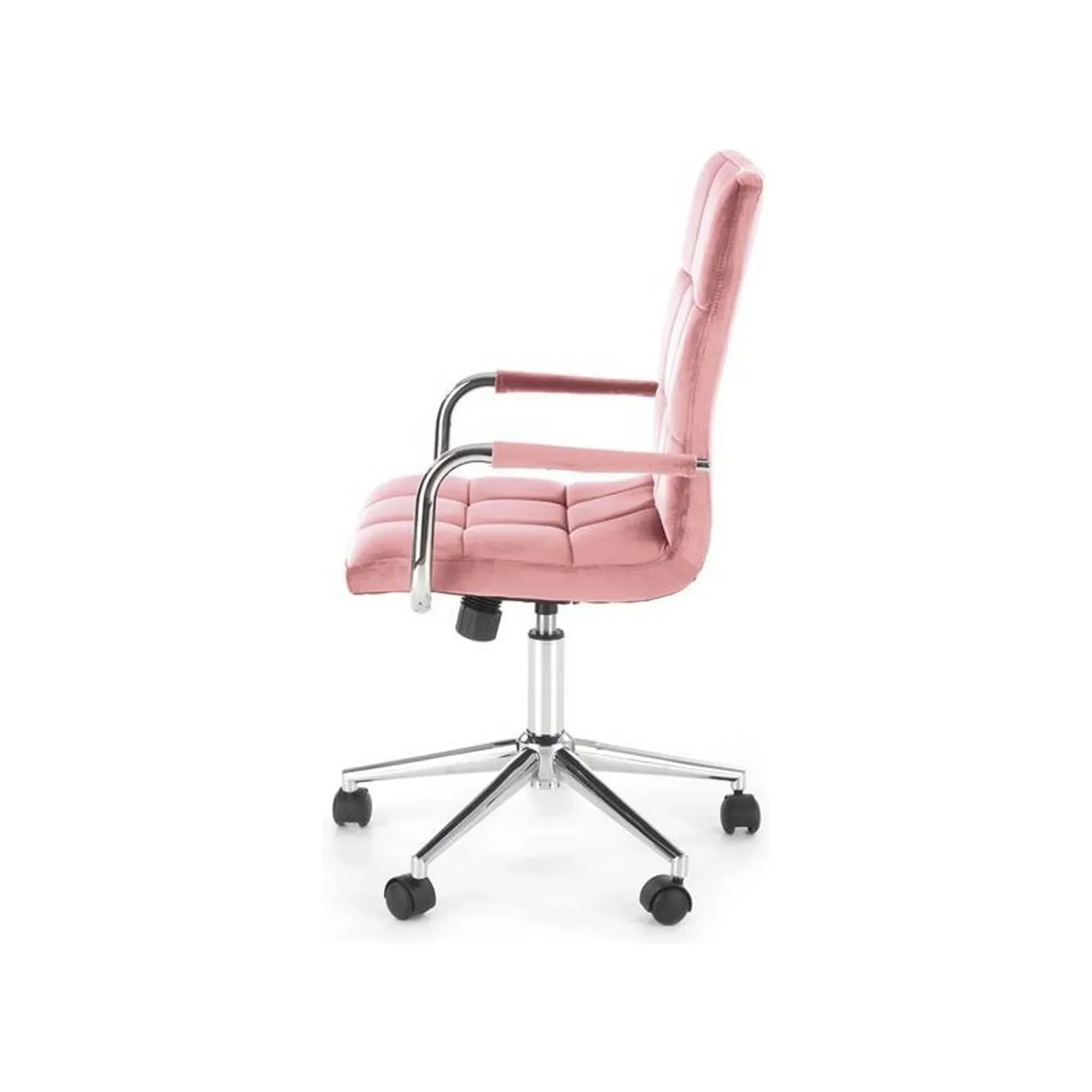 Scaun birou HOUSTON OCN-35962, roz/crom