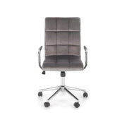 Scaun birou HOUSTON OCN-35964, gri/crom