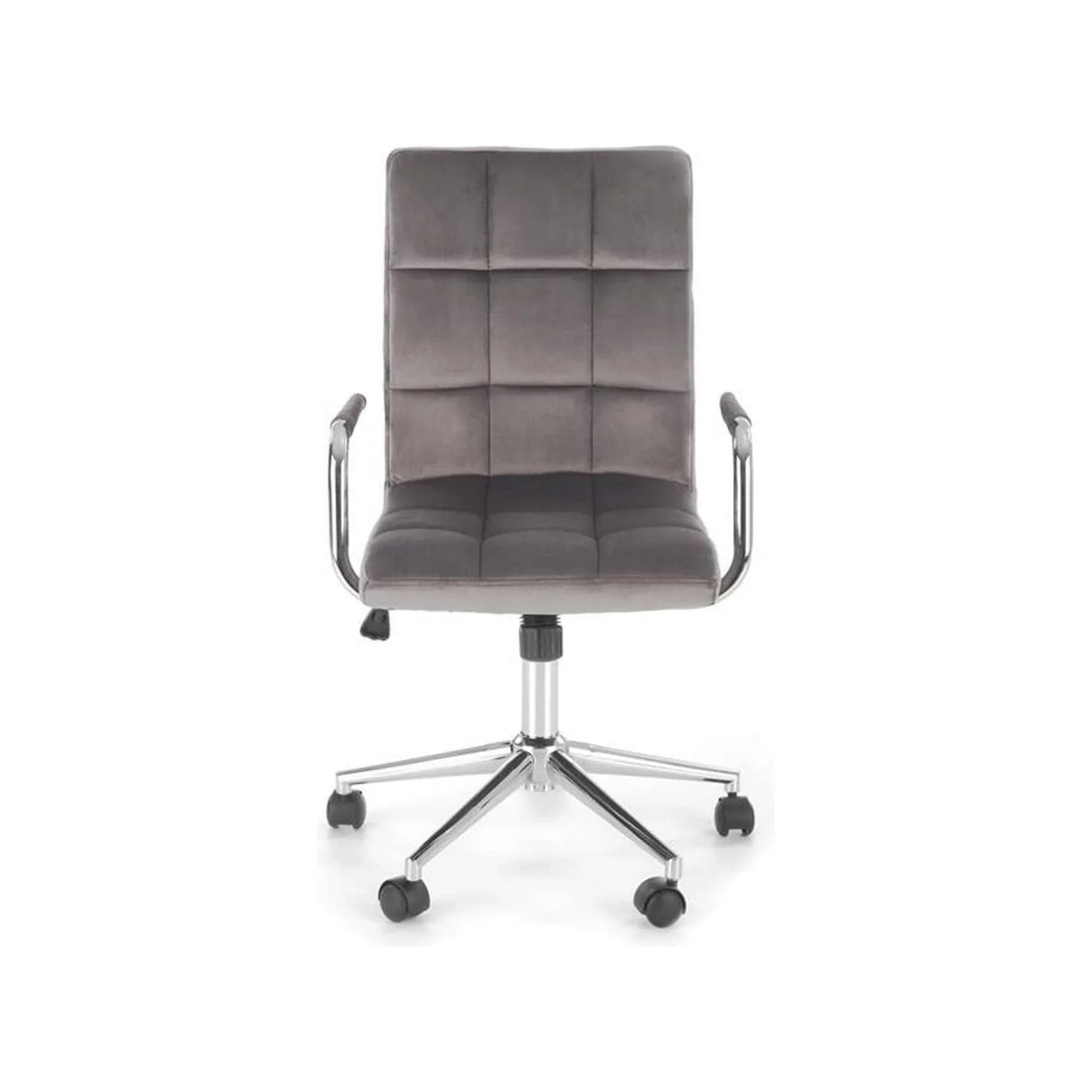 Scaun birou HOUSTON OCN-35964, gri/crom