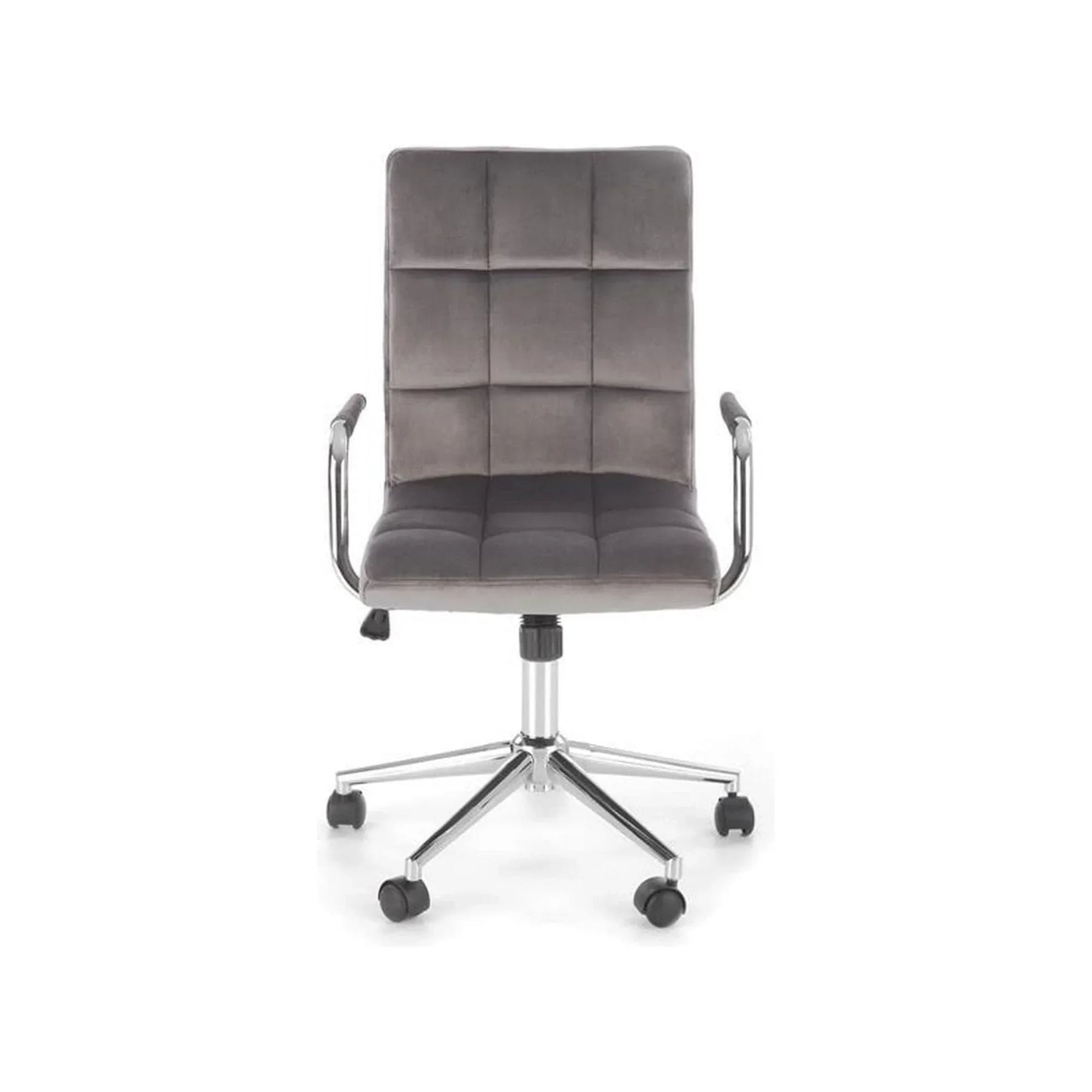 Scaun birou HOUSTON OCN-35964, gri/crom