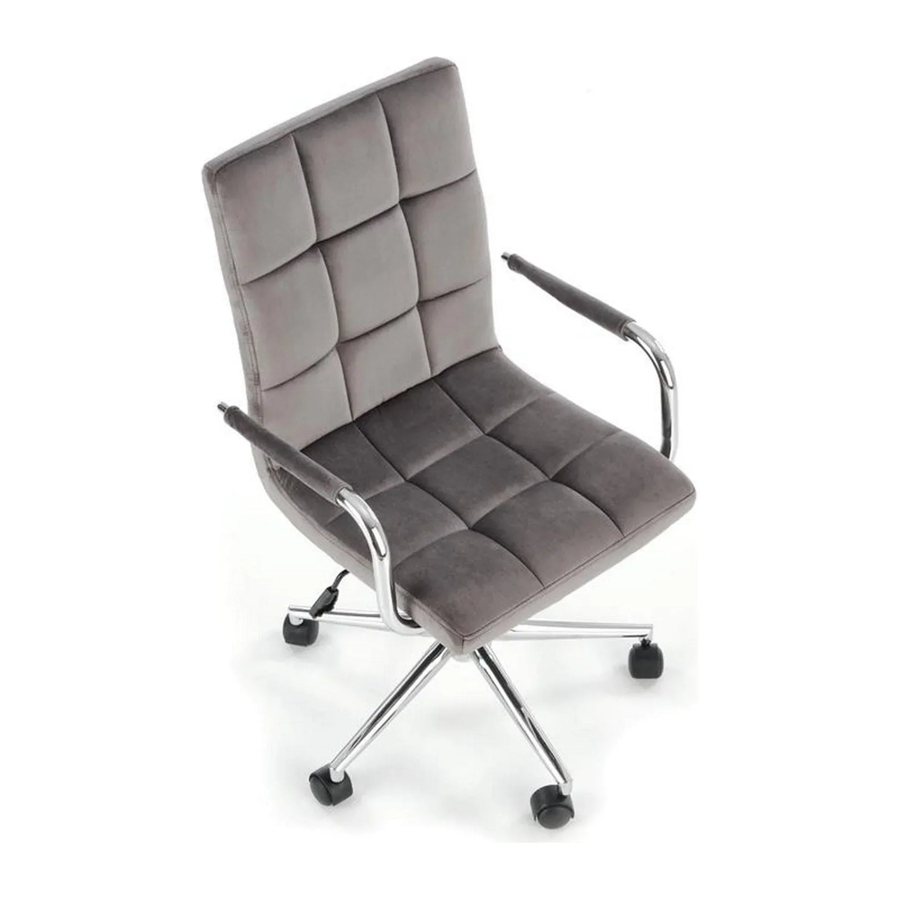 Scaun birou HOUSTON OCN-35964, gri/crom