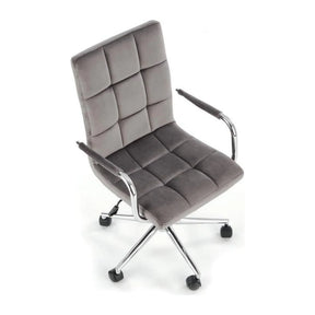 Scaun birou HOUSTON OCN-35964, gri/crom
